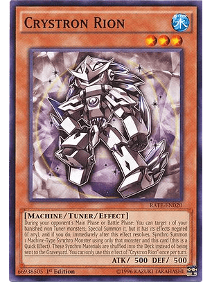 Crystron Rion - RATE-EN020 - Common