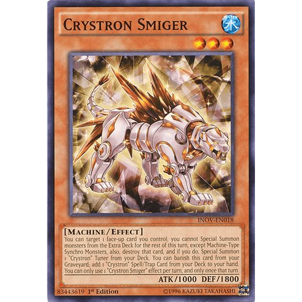 Crystron Smiger - INOV-EN018 - Common