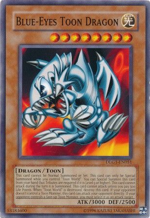 Blue-Eyes Toon Dragon - DLG1-EN051 - Common 1