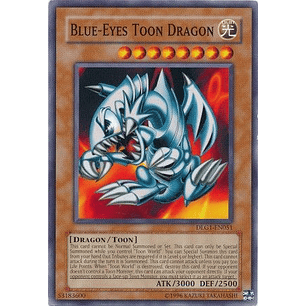 Blue-Eyes Toon Dragon - DLG1-EN051 - Common