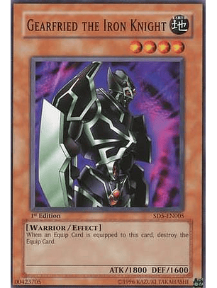 Gearfried the Iron Knight - SD5-EN005 - Common 