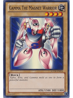 Gamma the Magnet Warrior - LCYW-EN014 - Common