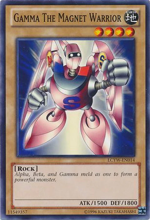 Gamma the Magnet Warrior - LCYW-EN014 - Common