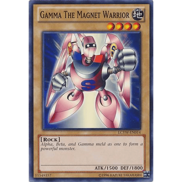 Gamma the Magnet Warrior - LCYW-EN014 - Common