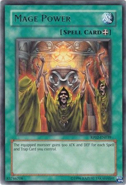Mage Power - RP02-EN039 - Rare (jugada Maltratada)
