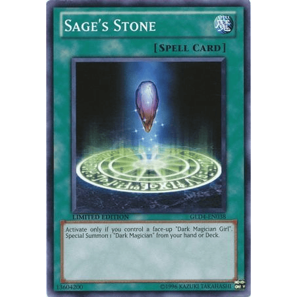Sage's Stone - GLD4-EN038 - Common