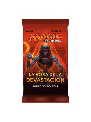 Hora de la Devastacion Sobre con 15 Cartas (Español)