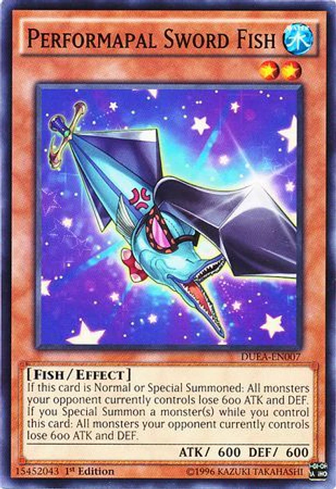 Performapal Sword Fish - DUEA-EN007 - Common