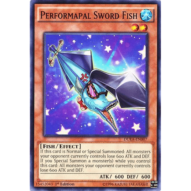 Performapal Sword Fish - DUEA-EN007 - Common