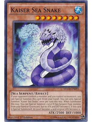 Kaiser Sea Snake - MACR-EN091 - Common