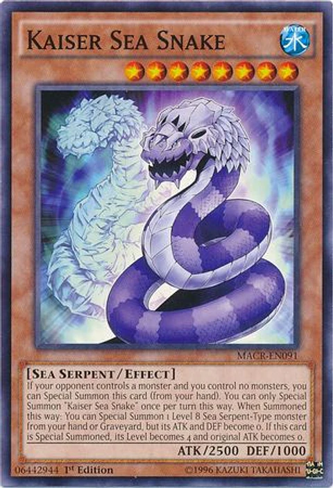 Kaiser Sea Snake - MACR-EN091 - Common