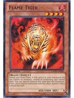 Flame Tiger - GAOV-EN039 - Common 