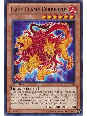 Hazy Flame Cerbereus - CBLZ-EN028 - Common