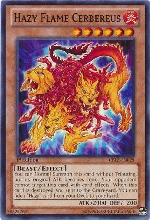 Hazy Flame Cerbereus - CBLZ-EN028 - Common
