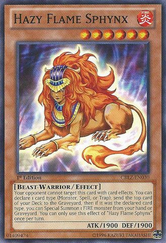 Hazy Flame Sphynx - CBLZ-EN030 - Common 1