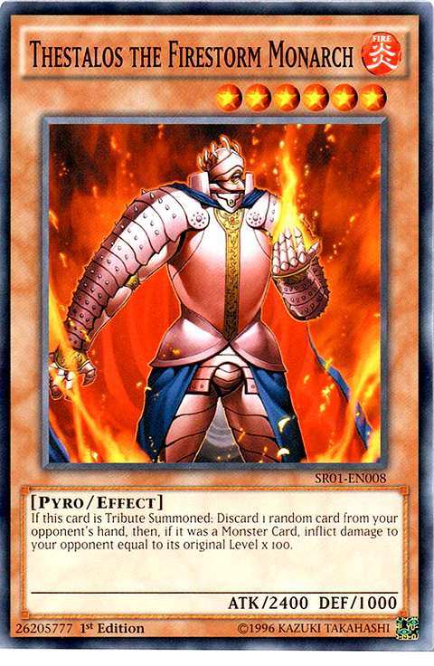 Thestalos the Firestorm Monarch - SR01-EN008 - Common