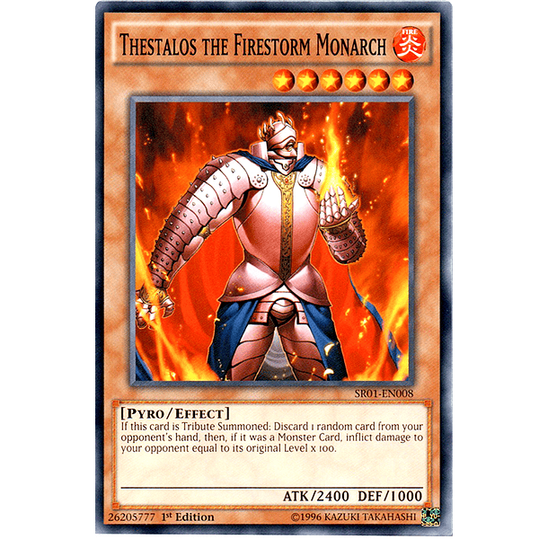 Thestalos the Firestorm Monarch - SR01-EN008 - Common