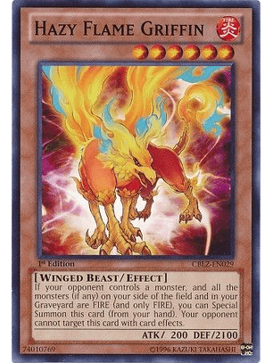 Hazy Flame Griffin - CBLZ-EN029 - Common 