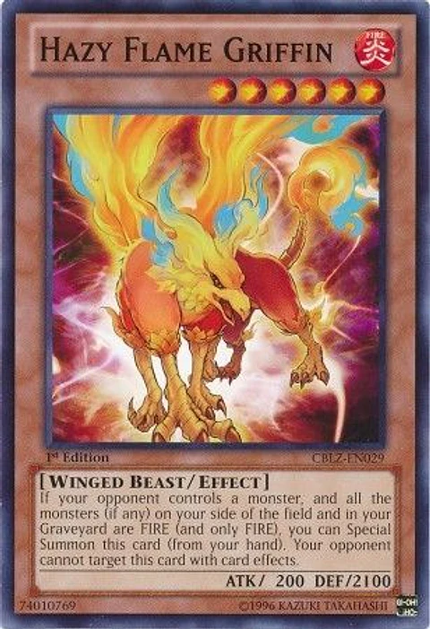 Hazy Flame Griffin - CBLZ-EN029 - Common 