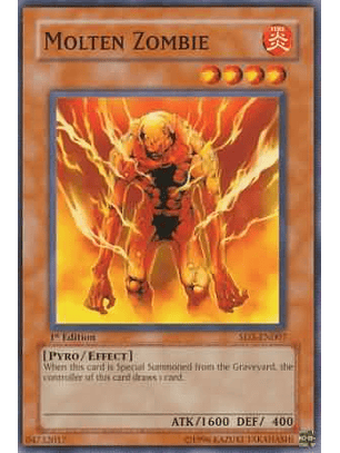 Molten Zombie - SD3-EN007 - Common