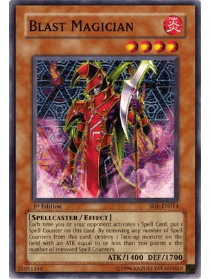 Blast Magician - SD6-EN014 - Common