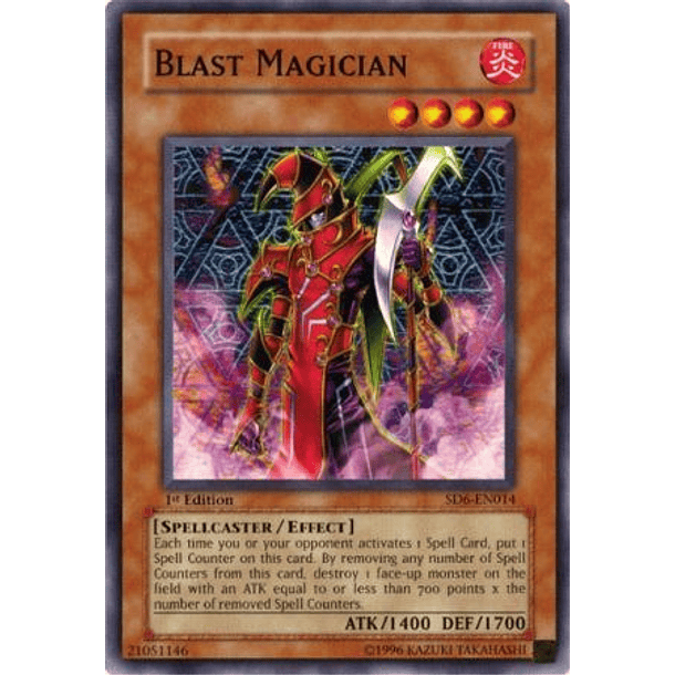 Blast Magician - SD6-EN014 - Common