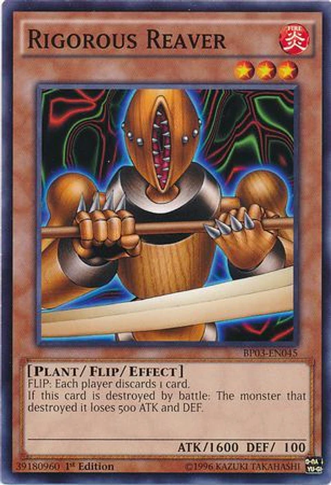 Rigorous Reaver - BP03-EN045 - Shatterfoil Rare