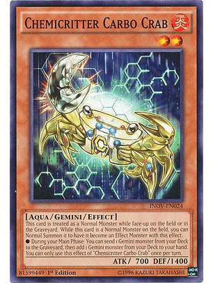 Chemicritter Carbo Crab - INOV-EN024 - Common