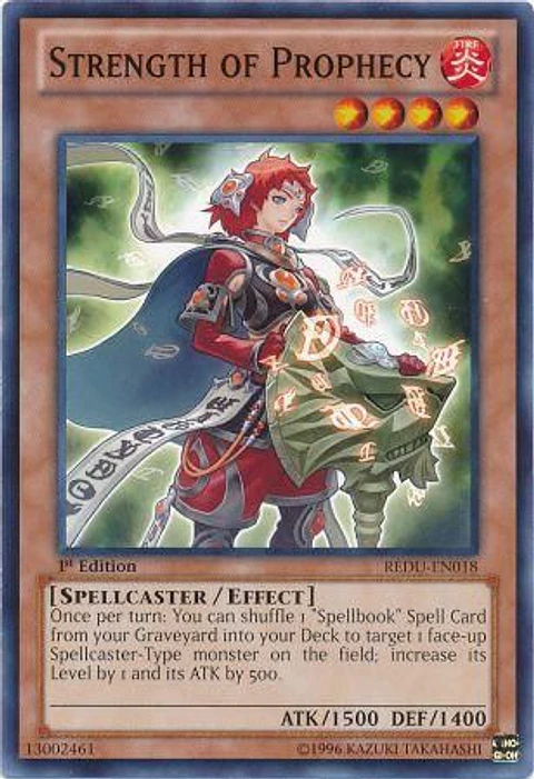 Strength of Prophecy - REDU-EN018 - Common 