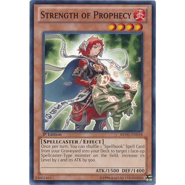 Strength of Prophecy - REDU-EN018 - Common 