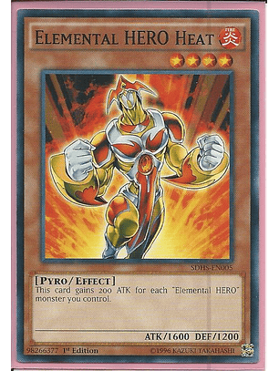 Elemental Hero Heat - SDHS-EN005 - Common