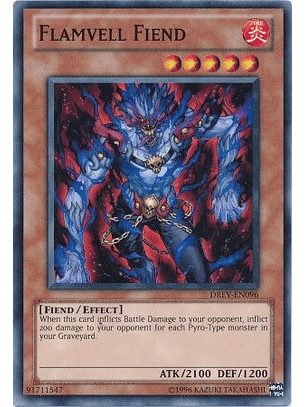 Flamvell Fiend - DREV-EN096 - Common 