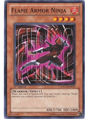 Flame Armor Ninja - ORCS-EN013 - Common