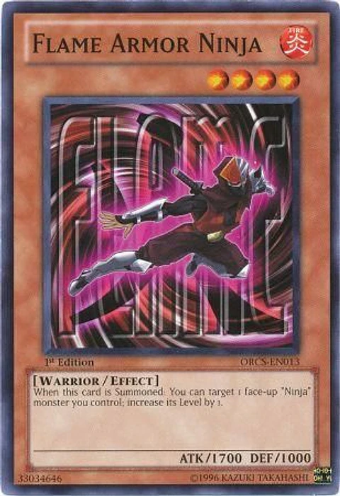 Flame Armor Ninja - ORCS-EN013 - Common