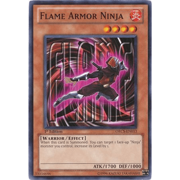 Flame Armor Ninja - ORCS-EN013 - Common