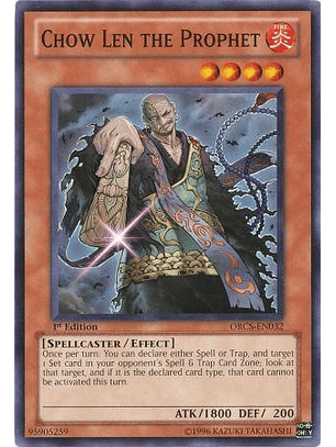 Chow Len the Prophet - ORCS-EN032 - Common