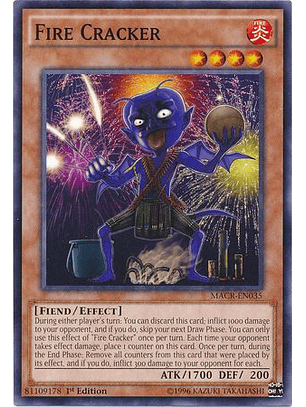 Fire Cracker - MACR-EN035 - Common 