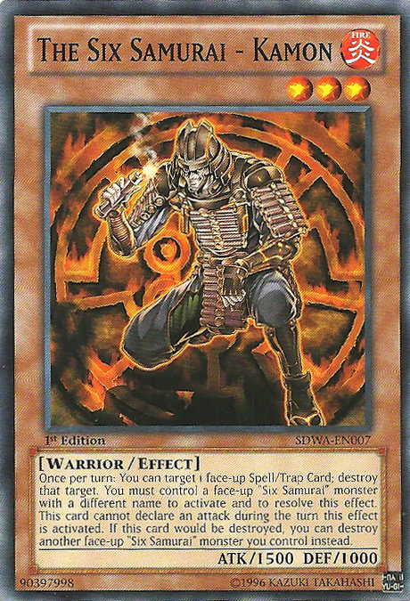 The Six Samurai - Kamon - SDWA-EN007 - Common 1