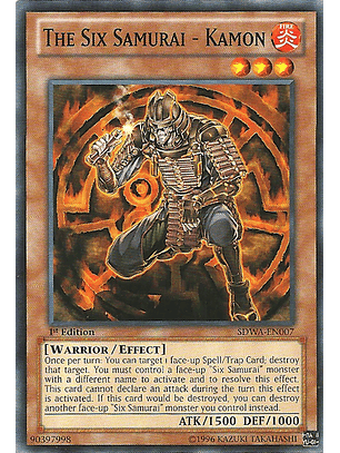 The Six Samurai - Kamon - SDWA-EN007 - Common