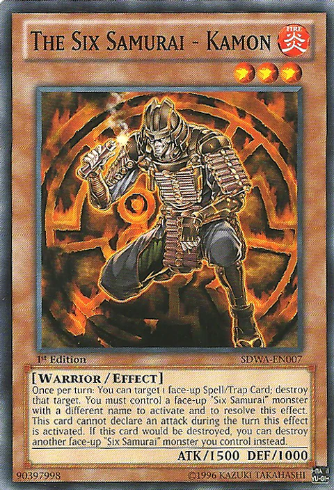 The Six Samurai - Kamon - SDWA-EN007 - Common