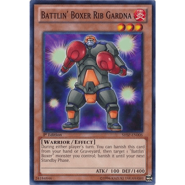 Battlin' Boxer Rib Gardna - SHSP-EN006 - Common