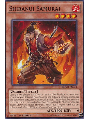 Shiranui Samurai - BOSH-EN034 - Common