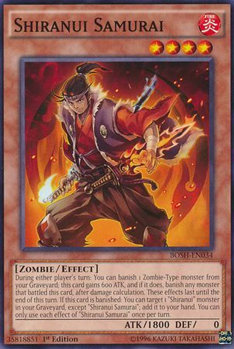 Shiranui Samurai - BOSH-EN034 - Common