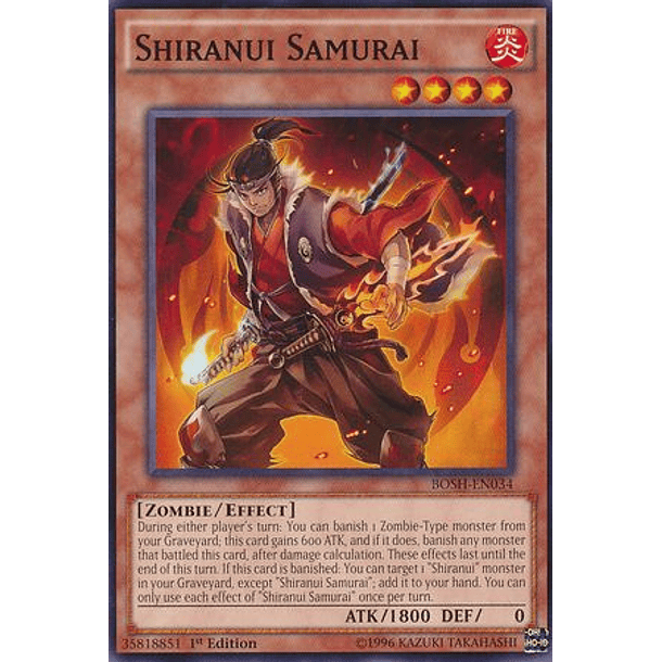 Shiranui Samurai - BOSH-EN034 - Common
