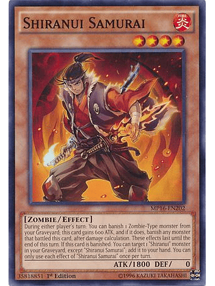 Shiranui Samurai - MP16-EN202 - Common 
