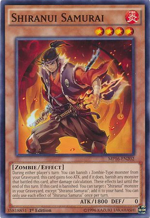 Shiranui Samurai - MP16-EN202 - Common 