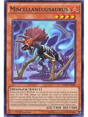 Miscellaneousaurus - RATE-EN028 - Common 