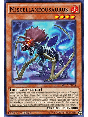 Miscellaneousaurus - MP17-EN193 - Common 