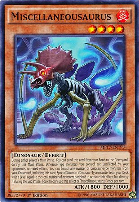 Miscellaneousaurus - MP17-EN193 - Common 