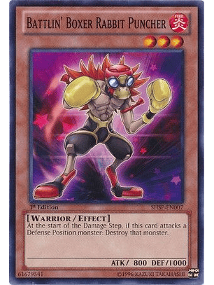 Battlin' Boxer Rabbit Puncher - SHSP-EN007 - Common